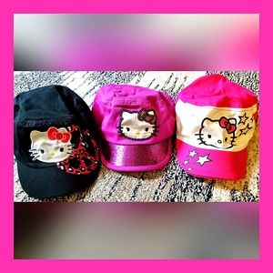 HELLO KITTY HAT BUNDLE OF 3